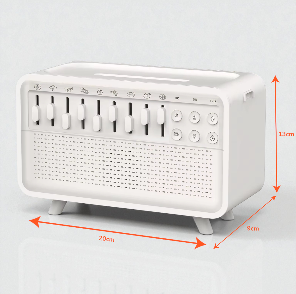 Easy Nights™ - Nawilżacz Powietrza 3w1